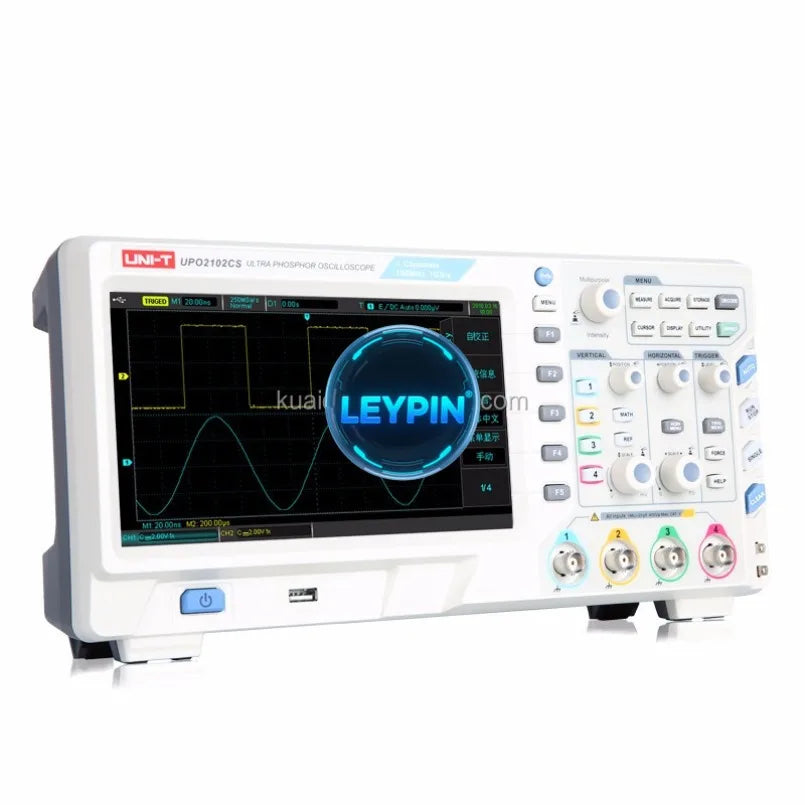 UNI-T UPO2102CS Ultra Phosphor Oscilloscopes 2CH 100MHZ Scope Meter     lexso