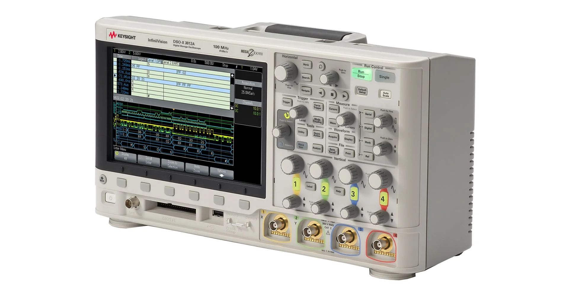 TTLTES Keysight DSOX3012A/DSOX3014A Oscilloscope 100 MHz 2/4 Channels