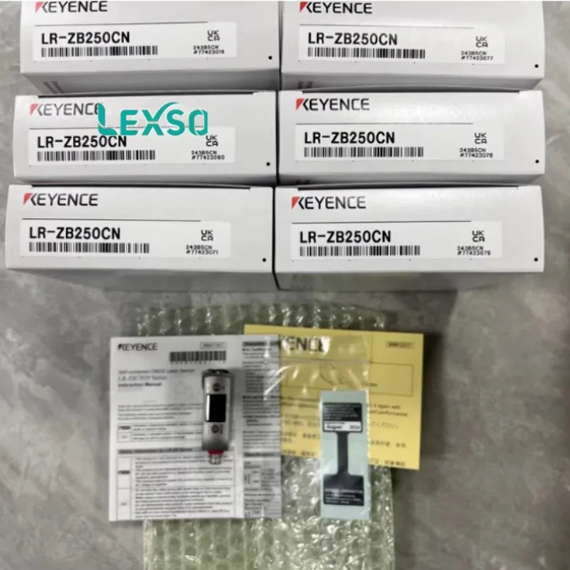 New KEYENCE M8 Connector CMOS Laser Sensor LR-ZB250CN lexso