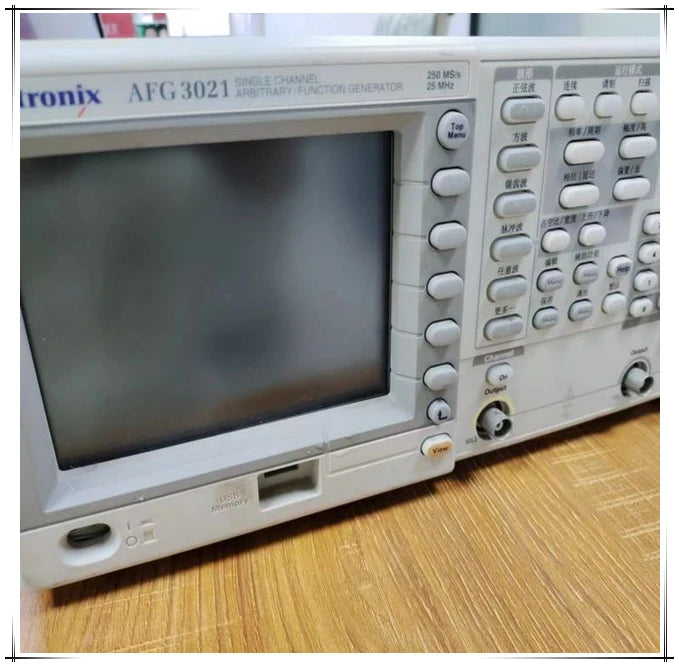 Used Tektronix AFG3021 Function/Waveform Generator 2 Channels 25MHz Signal Source
