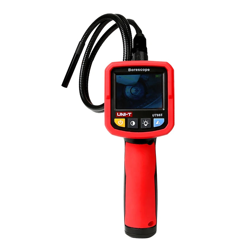 UNI-T UT665 BorescopeWaterproof Probe Automotive Overhaul Industrial Pipeline Detector 2.4 inch,Industrial Endoscope    ytdi