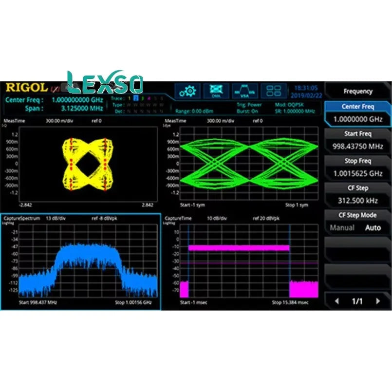 RIGOL RSA5065N Spectrum Analyzer 6.5GHz Resolution Bandwidth 10MHz  lexso