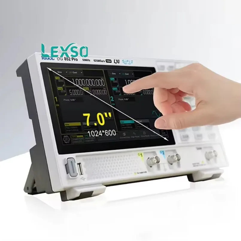 Rigol DG852 Pro Arbitrary Waveform Generator 50MHz 2Channel 625Msa/s 16 Bit Resolution for Measurement  lexso