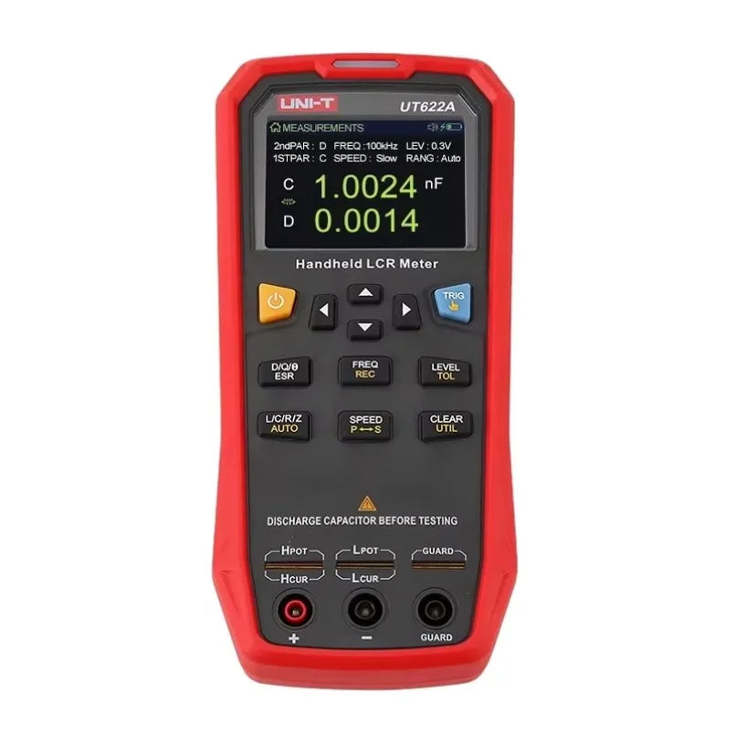 UNI-T UT622A Handheld Digital Capacimeter LCR Meter Capacitor Electronic Components Tester Multimeter LCE Electronic test List lexso