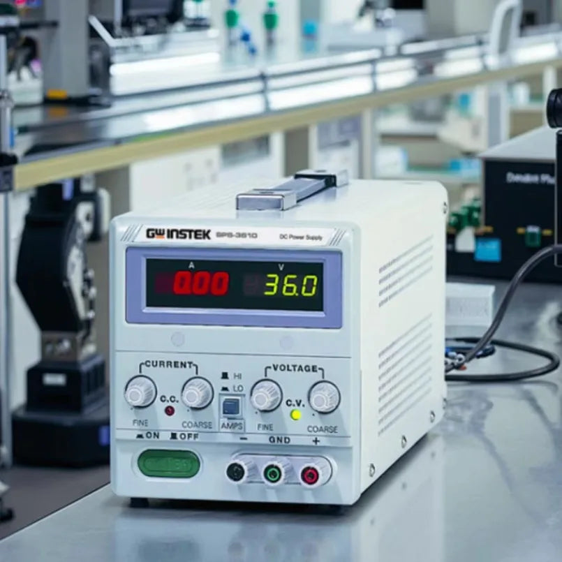 GW INSTEK SPS-3610 High-Precision Programmable Switching DC Power Supply with 36V 10A Output  lexso