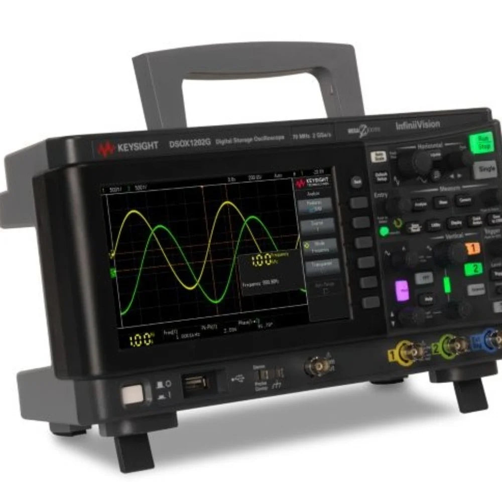 osciloscopio Keysight Technologies DSOX1202G InfiniiVision 1000 X Series, 70MHz Bench Oscilloscope, 2 Analogue Channels   ytdi