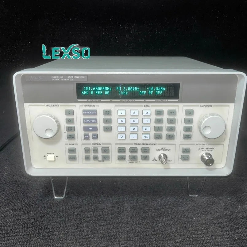 1PCS KEYSIGHT HP Agilent 8648C Generator Frequency 9kHz- 3.2GHz #Good function /    lexso
