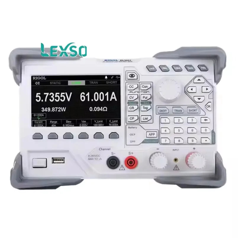 Rigol DL3031single Channel High-Precision Programmable DC Electronic Load for Power Supply and Battery Testing lexso
