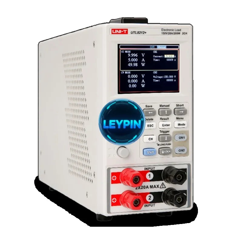 UNI-T High Precision Dynamic Current Power Supply Testing DC Electronic Load Tester UTL8211+ 20A/UTL8212+ 40A   lexso
