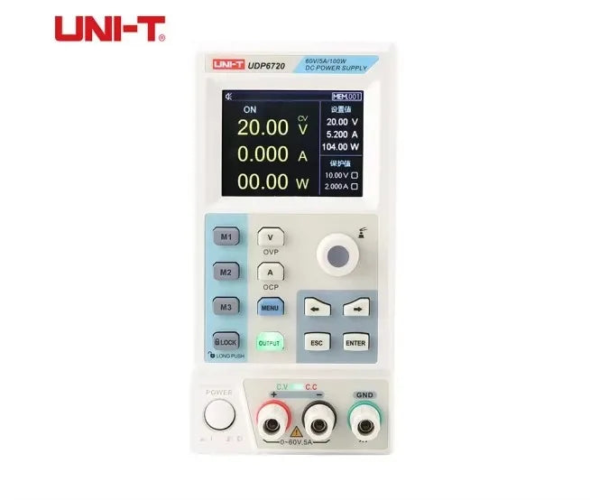 UNI-T 100W Digital Control Switching Power Supply 5A 60V Variable DC Power Supply UDP6720 UDP6721 Price Contact Us    ytdi