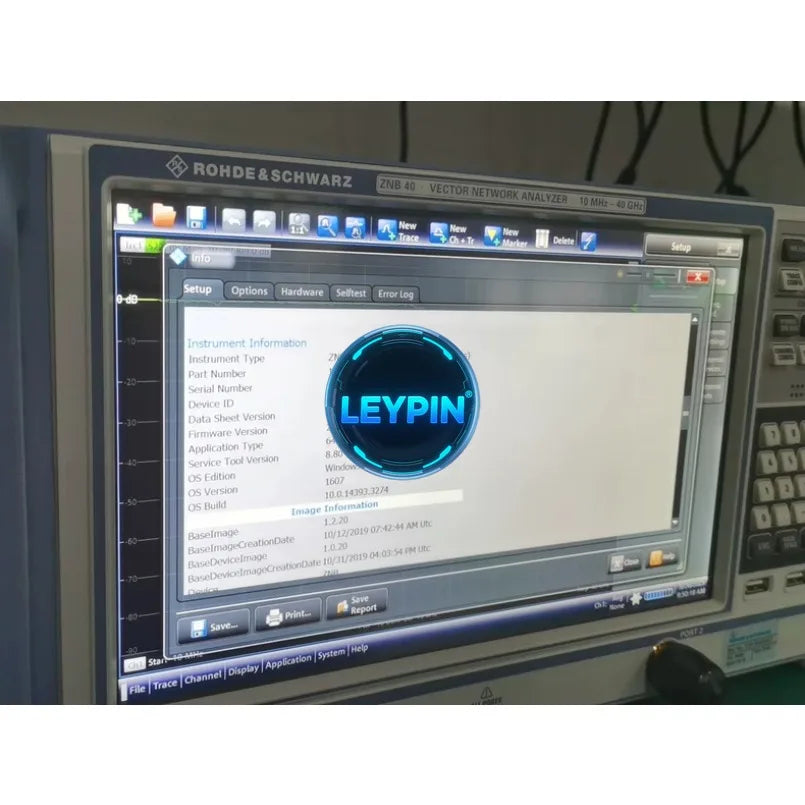 Rohde & Schwarz R&S ZNB40 VNA 40 GHz High Dynamic Range Vector Network Analyzer    lexso