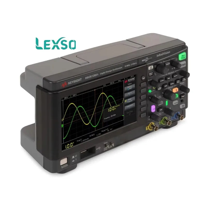 Keysight Technologies DSOX1202A InfiniiVision 1000 X Series 200MHz Bench Oscilloscope 2 Analogue Channels Measuring  lexso
