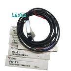 Single Line System Optical Fiber Sensor Switch Amplifier Cable Type Main Unit Keyence FS-T1 lexso