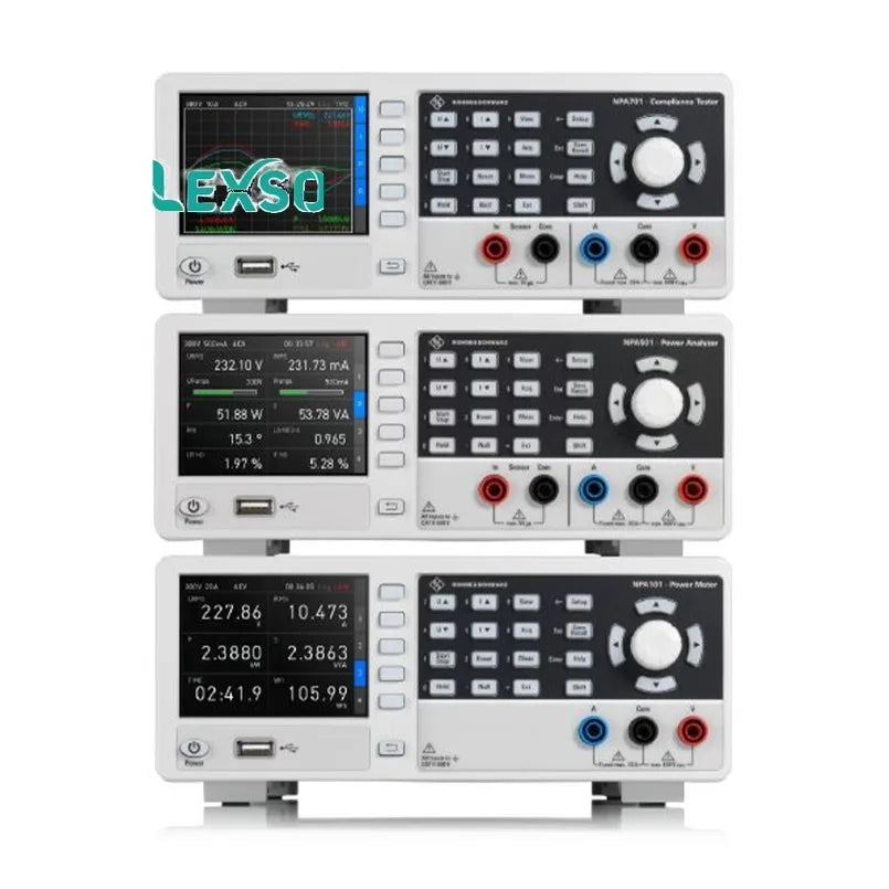 ROHDE&SCHWARZ NPA Series Power Analyzer Models NPA101/NPA501/NPA701/NPA501-G/NPA701-G DE Origin 1 Month Warranty lexso