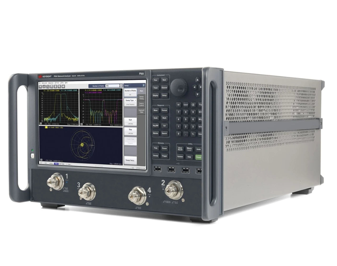Keysight /Agilent N5222B PNA Microwave Network Analyzer    ytdi