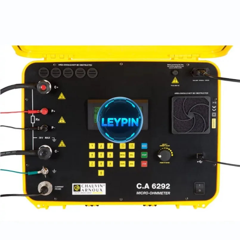 Chauvin Arnoux 6292 Micro Ohmmeter 200A with Software High Precision Resistance Meter   ytdi
