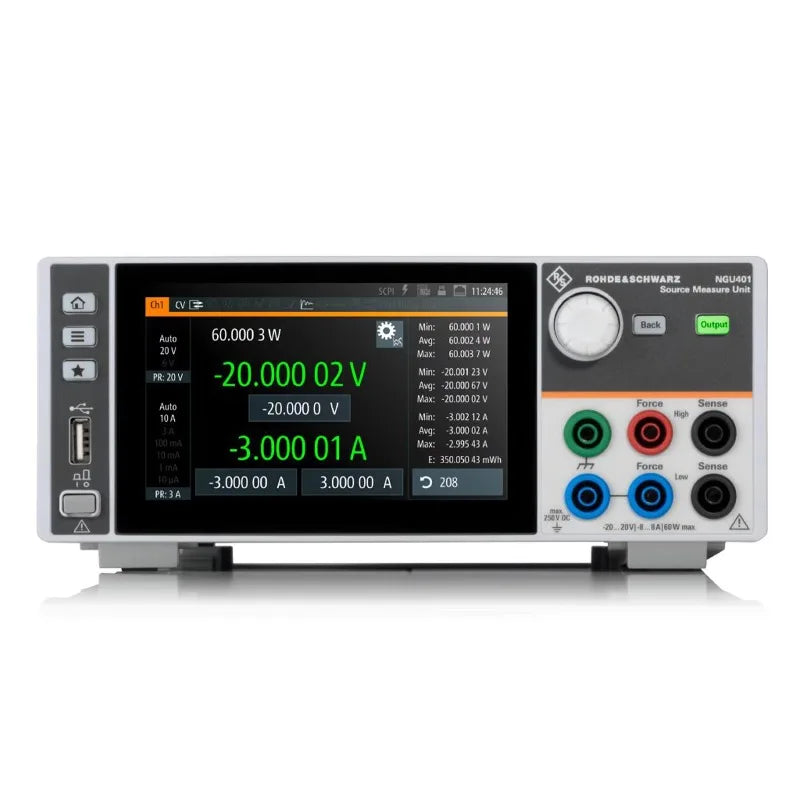 Rohde&Schwarz R&S NGU201 NGU401 NGU411 NGU-B105 Source Measurement Unit lexso