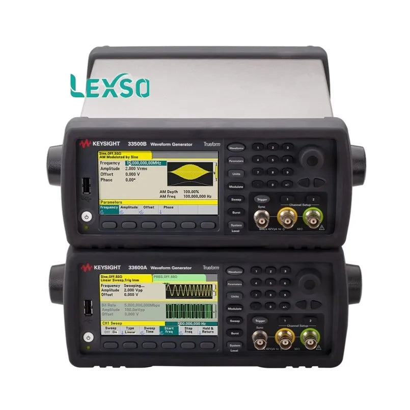 Keysight 33612A 80 MHz Electronic Measuring Instrument 2-Channel Waveform Generator lexso
