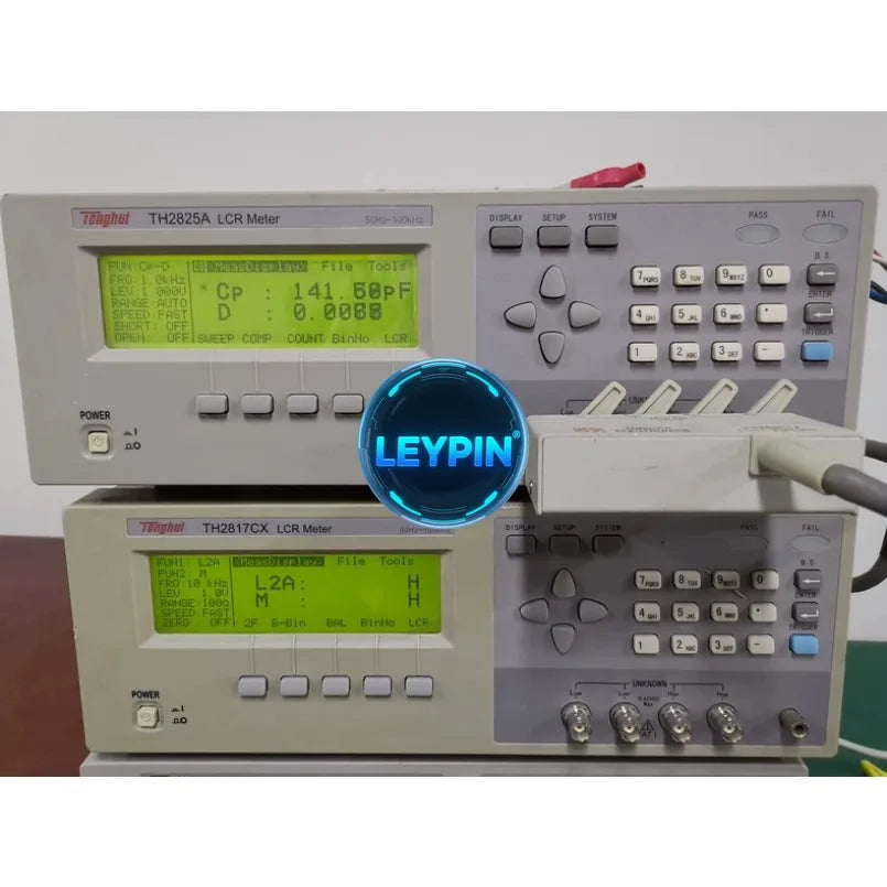 Tonghui TH2825A High-speed LCR Meter 10 Frequencies 40Hz-100kHzim used    ytdi