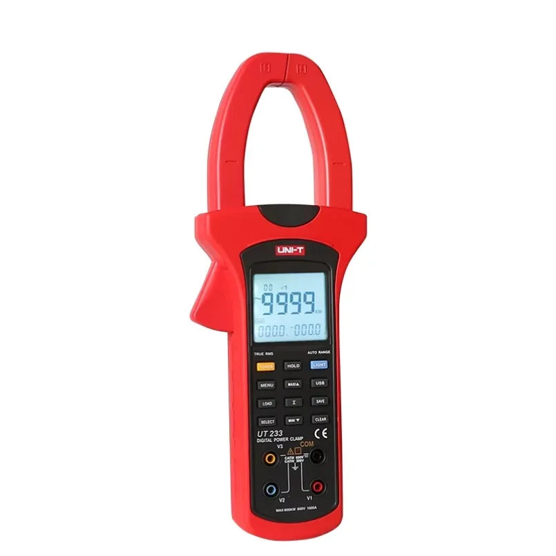 UNI-T UT233 Digital Clamp Power Meter True RMS USB Data Storage Clamp Meter Tester Clamp Multimeter Ammeter Test Table lexso