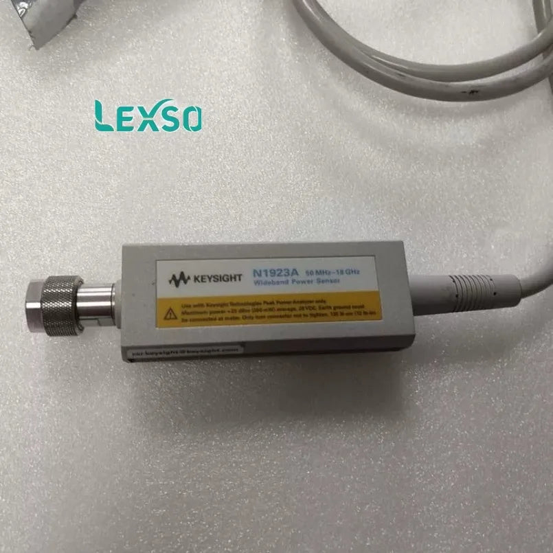 Keysight N1923A Wideband Power Sensor, 50 MHz to 18 GHz, -35 DBm to +20 DBm   lexso