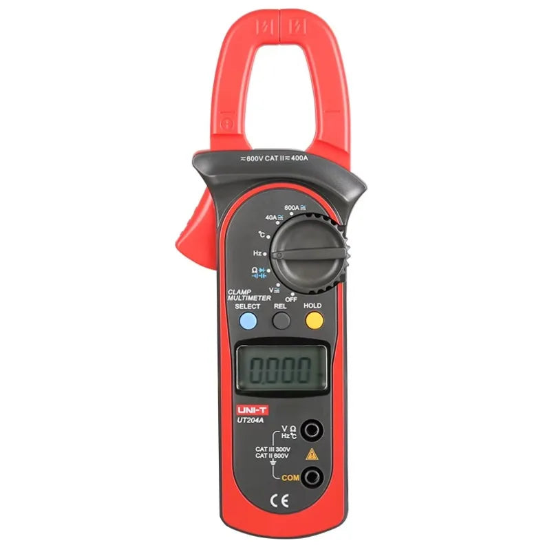 UNI-T UT204A Standard 600A 600V Auto Range Digital Clamp Multimeter Electrical Digital Clamp Meter lexso