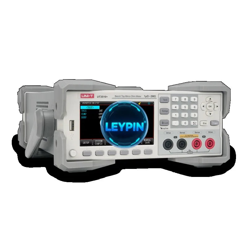 UNI-T UT3513+ UT3516+ for Test Instruments 100rdgs/s 4.3 TFT LCD DC Low Resistance Micro Ohmmeter     lexso