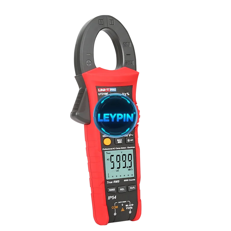 UNI-T UT219E True RMS 600A 1000V Clamp Meters AC DC Current Voltage Resistance Capacitance Frequency Meters UT219M UT219DS  ytdi