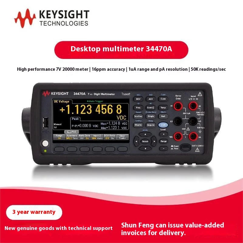 Keysight 34465A Six and a Half-Digit Digital Multimeter 34461A Desktop Multimeter 34470A Testing Equipment    ytdi