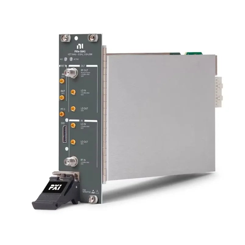 National Instruments NI PXIe-5841 electronic measuring instrument 6 GHz 1 GHz bandwidth vector signal transceiver lexso