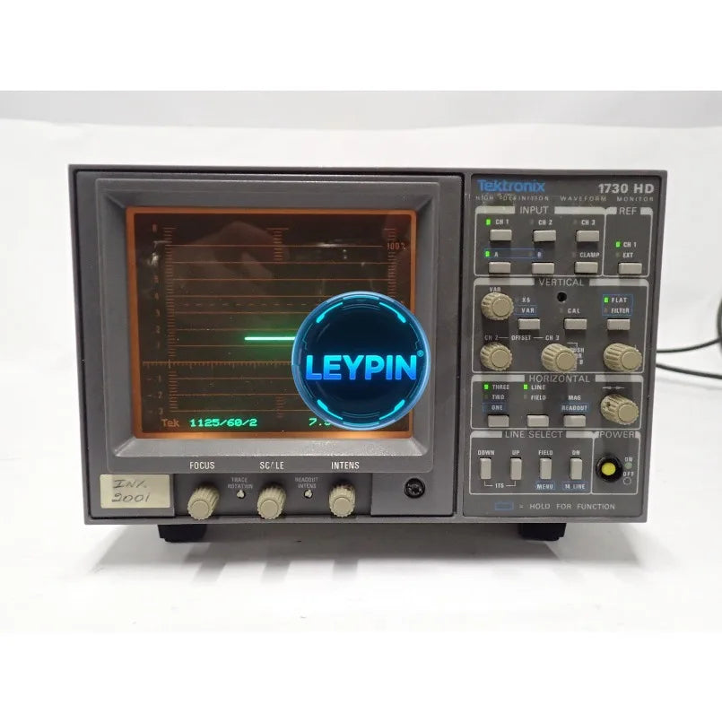 TEKTRONIX 1730 HD HIGH DEFINITION WAVEFORM MONITOR NTSC STDT In 111Vac FOR PARTS    ytdi