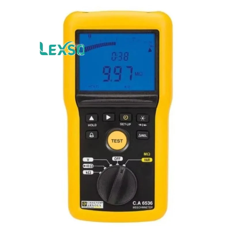 Chauvin Arnoux 6536 10-100V Insulation Tester Electronic Measuring Instrument    lexso