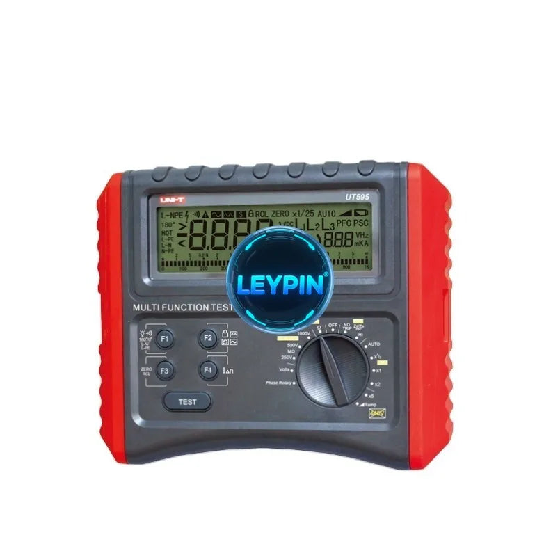 UNI-T UT593/UT595 Comprehensive Electrical Tester with Low Resistance Continuity 220v Voltage for Test Function      lexso