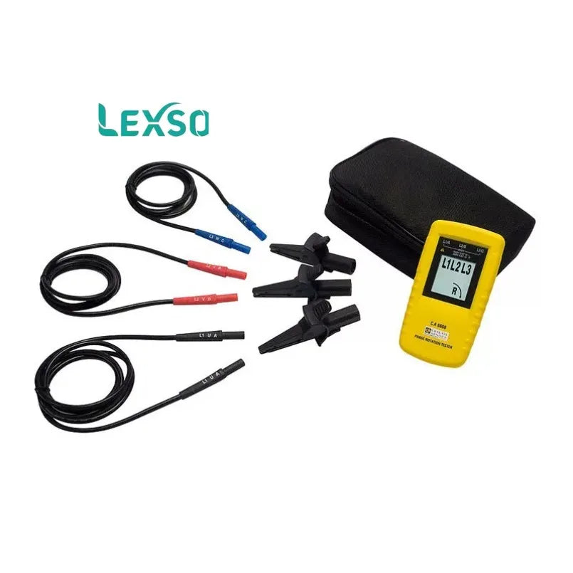 Chauvin Arnoux CA6608 Phase Rotation Tester Electronic Measuring Instrument in Blister Pack    lexso