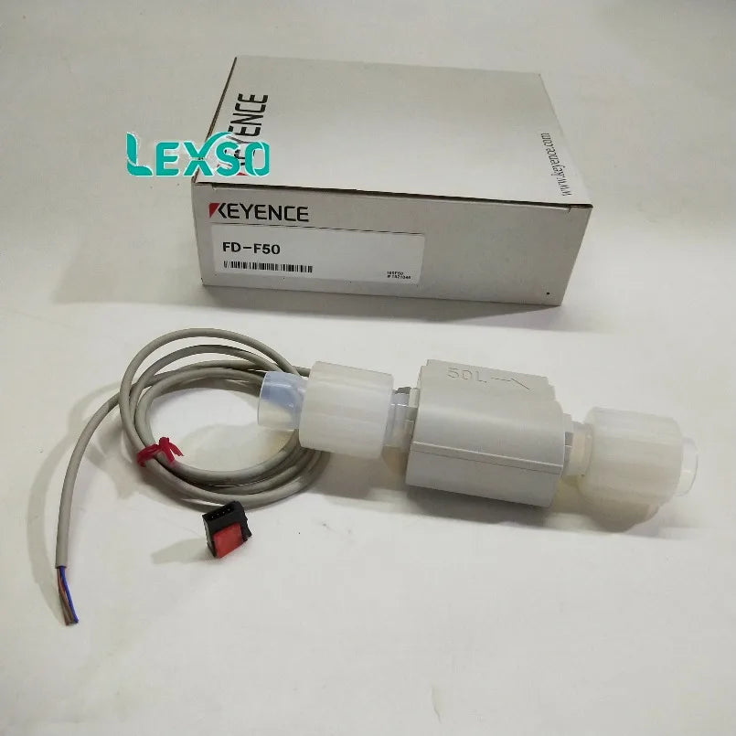 KEYENCE FD-F50 Clamp-on Gas Flow Sensor High Precision Non-contact for Industrial Pneumatic System Monitoring lexso