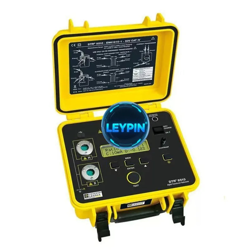 Chauvin Arnoux Professional Digital Ratiometer Power Supply Unit DTR8510 Industrial Grade   ytdi
