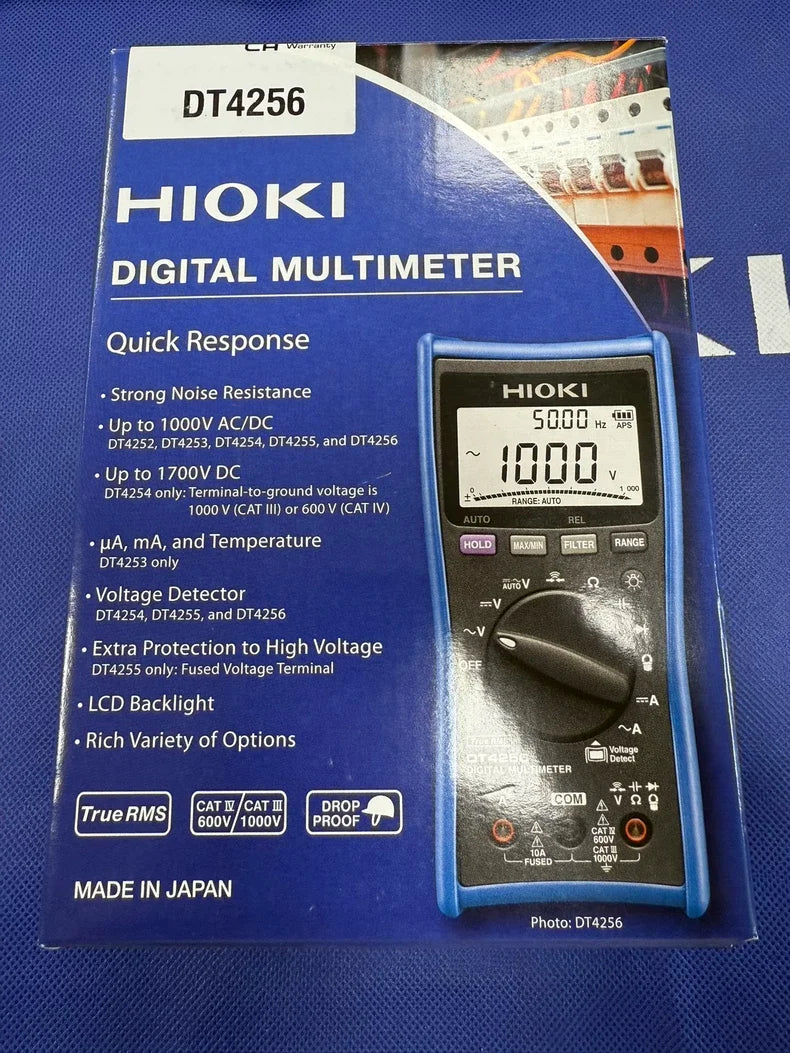 Original Brand New HIOKI DT4256 DT4252 DT4253 DT4254 DT4255 Digital Multimeter Price Consult Us    ytdi