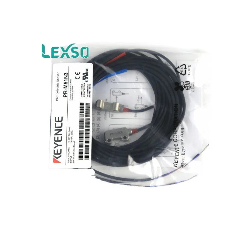 New Keyence PR-M51N3 Mini-slim Transmissive Cable Type 1.2m Photoelectric Sensor lexso   ytdi
