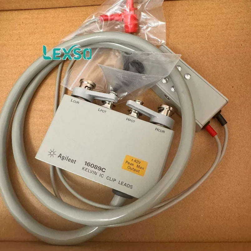 Keysight 16089C Kelvin IC Clip Lead 5 Hz to 100 KHz, Operating Temperature: 0 to 55    lexso