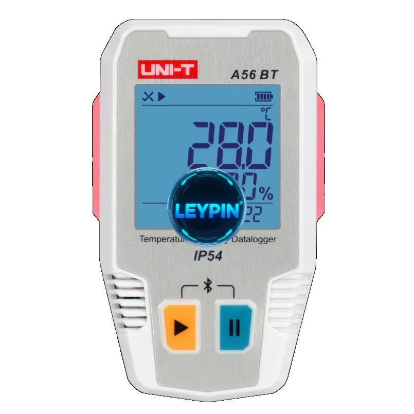 UNI-T A56 BT & A57BT for Temperature & Humidity Datalogger -40 85 Range IP54 64000 Data Storage PC APP Analysis Soft     lexso