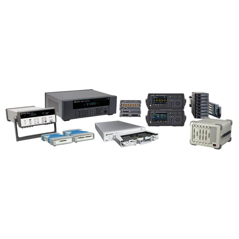 Keysight 34980A Multifunction Switch / Measure Unit: Slots/Modules, 8 / 21; Max BW, 45 MHz; Max Scanning Speed: 1,000 ch/sec