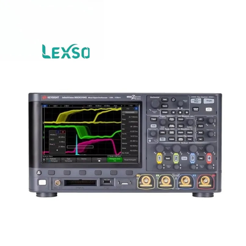 Keysight InfiniiVision  3000 X Series lab home cars test Oscilloscope 100MHz to 1GHz/Max5 GSa/s/70MHz/4ch/4 Mpts lexso
