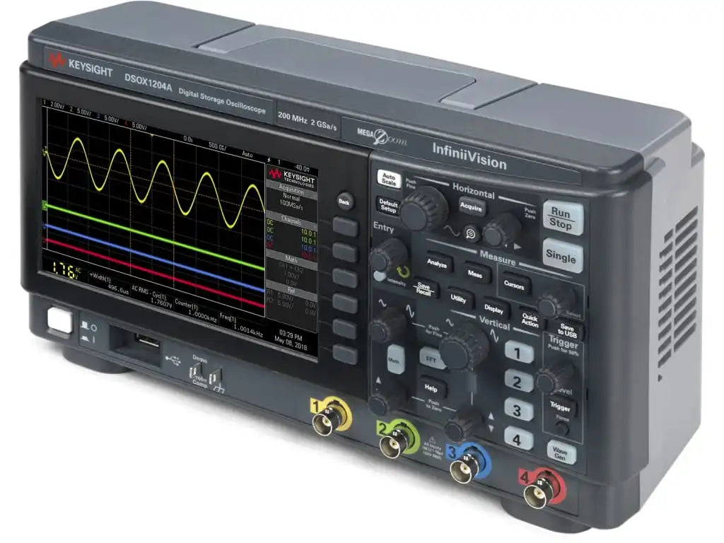 Keysight DSOX1204A  Digital Oscilloscope  70 MHz   4 Channels  Brand New in Stock   ytdi