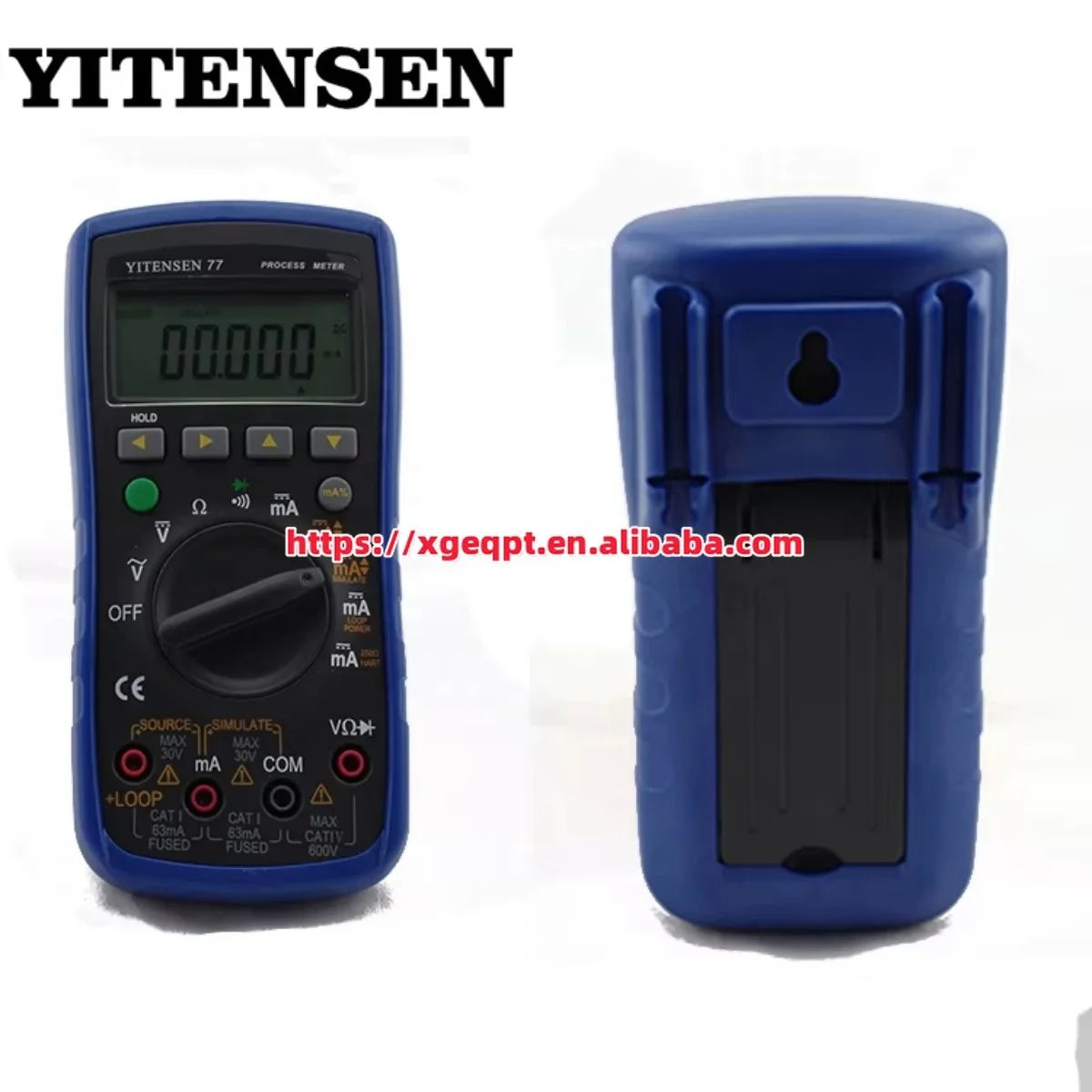 VICTOR 77 High Performance Digital Process Multimeter Safe Pocket Multimeter Pocket-Size Multimeter Process Meter 2 in 1   ytdi