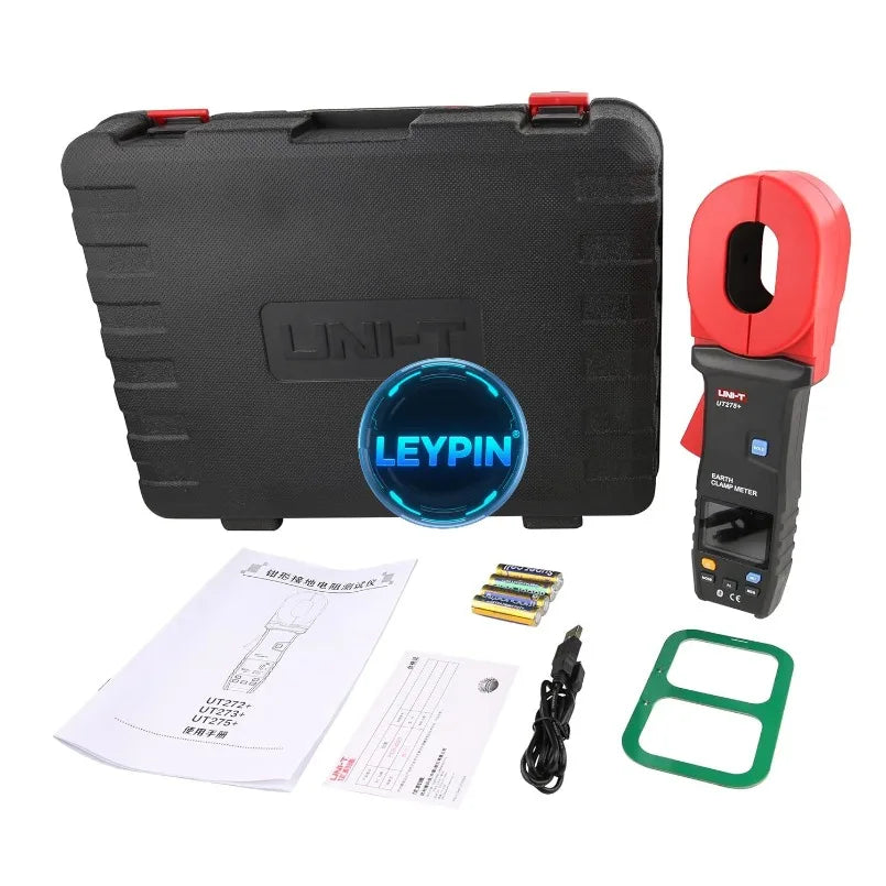 UNI-T UT275+ Clamp Earth Ground Tester Auto Calibration LCD Clamp Meter  Resolution Electronic Measuring Instruments  lexso