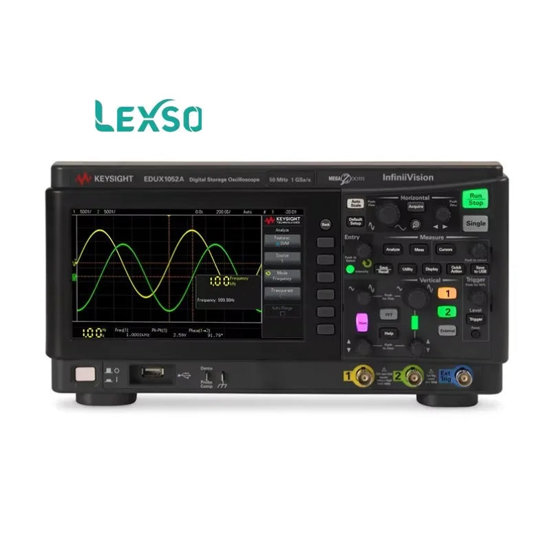 Keysight InfiniiVision 1000 X-Series EDUX1052A Oscilloscope, 50 MHz - 200 MHz, 2 - 4 Analog Channels - Get a Discount      ytdi