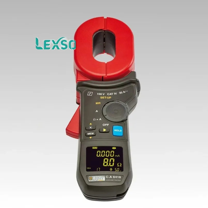 Chauvin Arnoux CA6418 Pliers-type Grounding Loop Resistance Tester   lexso