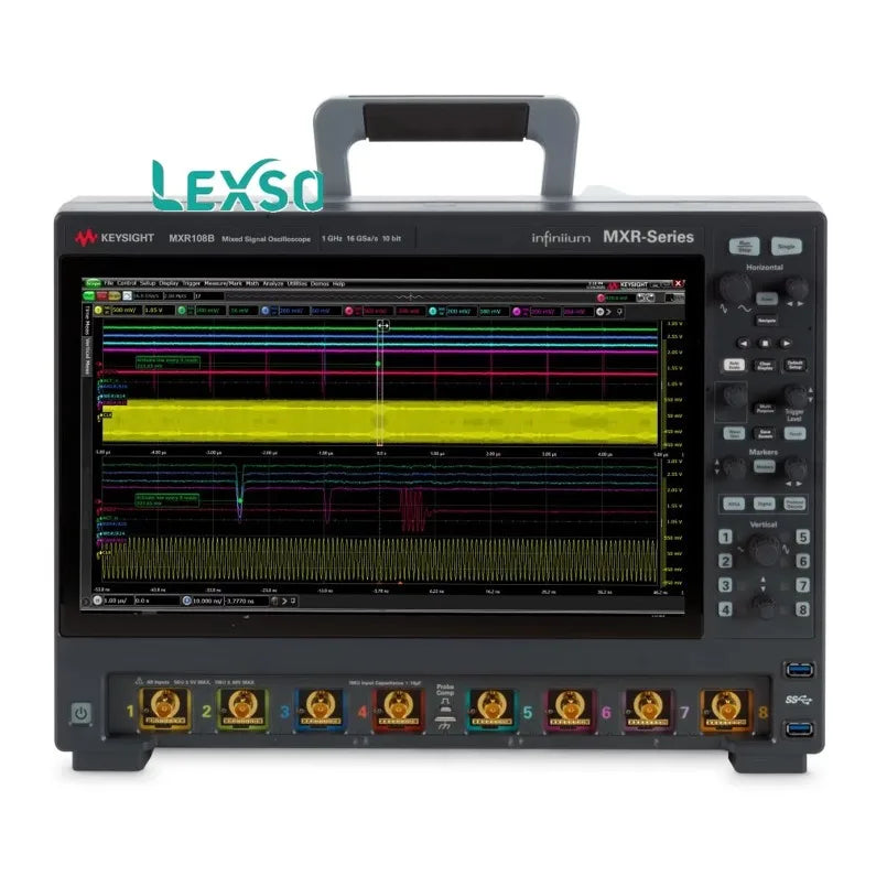 Keysight MXR108B Infiniium MXR B-Series Oscilloscope: 1 GHz, 8 Channels lexso