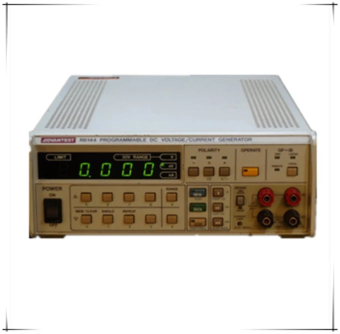 Used ADVANTEST R6144 DC Voltage/Current Generator & Current Tester