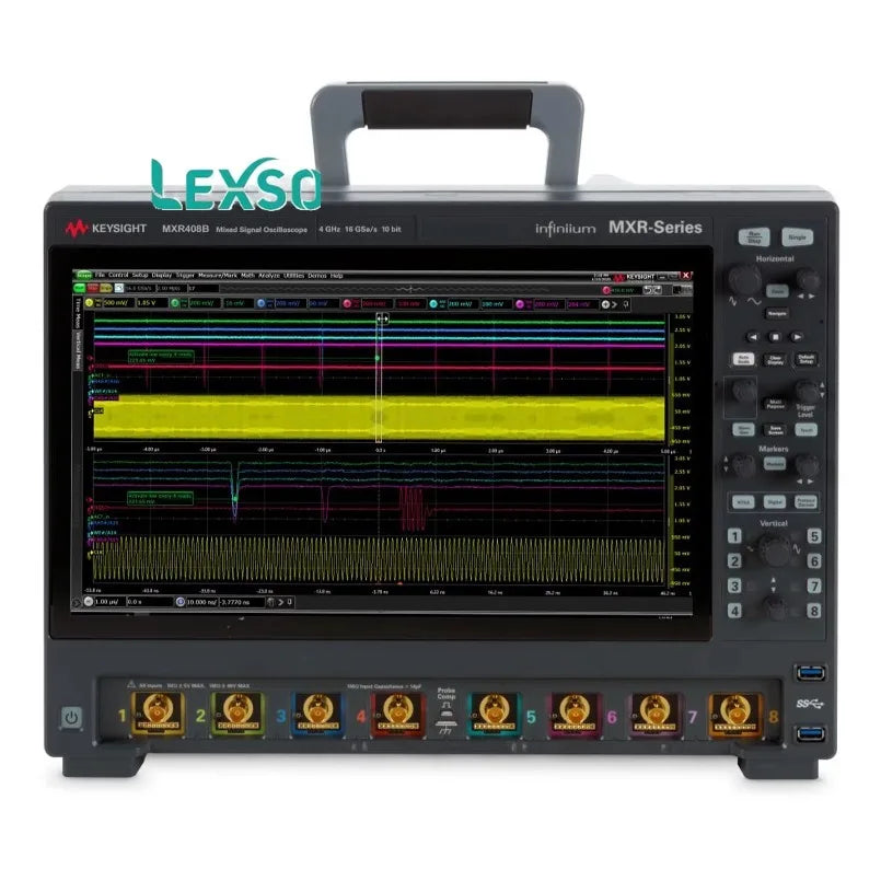 Keysight MXR408B Infiniium MXR B-Series Oscilloscope: 4 GHz, 8 Channels lexso
